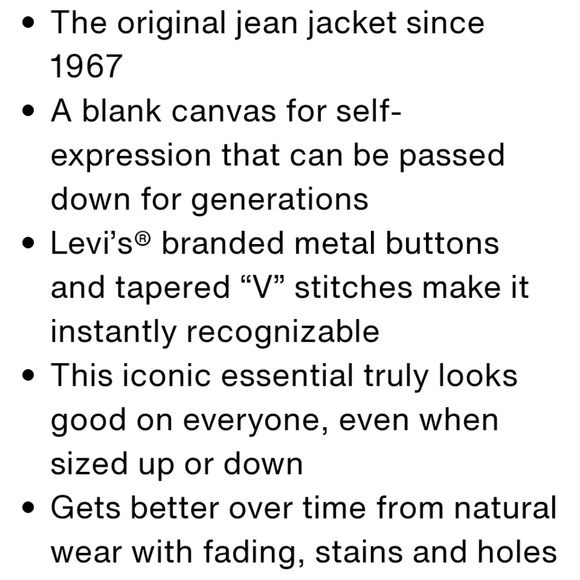 Levi's Classic Denim Trucker Jacket - Picture 7 of 7